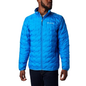 Columbia Delta Ridge Down Tall, Chamarras Azur Azules Para Hombre | 827541-GSH